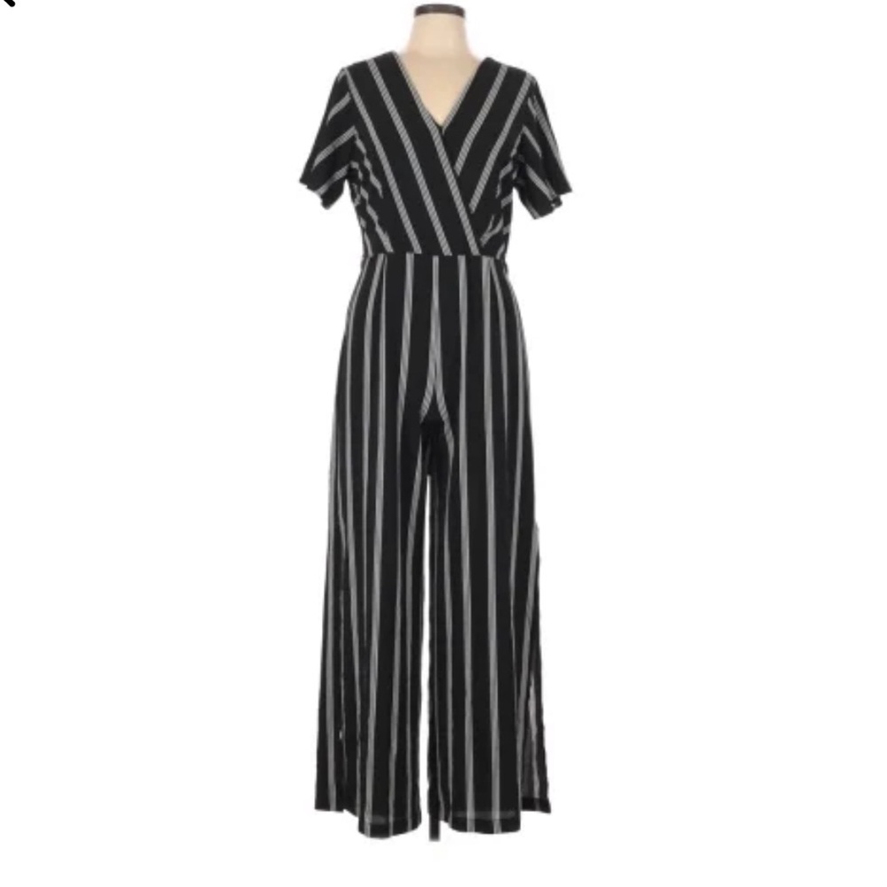 Striped Jumpsuit